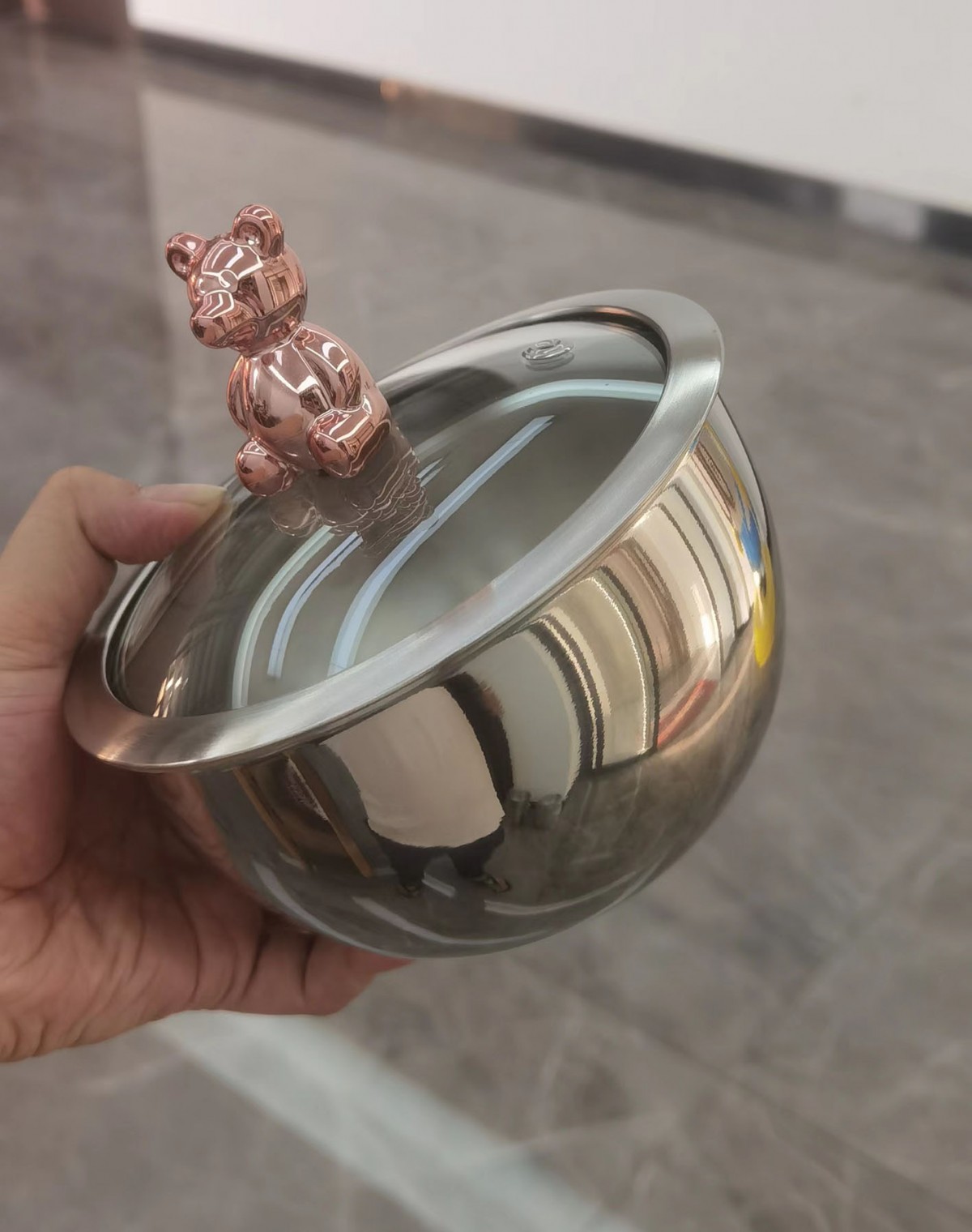 料理盆 带盖 带刻度