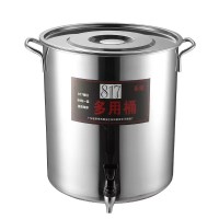 不锈钢桶带盖饮水桶带龙头茶水桶开水桶带水龙头凉茶桶不锈钢汤
