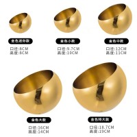 不锈钢斜口碗