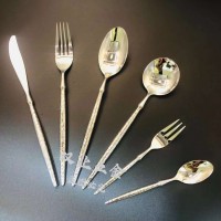 芭蕾锤纹餐具 刀叉勺