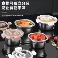 304不锈钢保鲜盒冰箱收纳盒