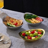 韩式304不锈钢元宝碗