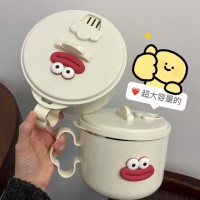 佰诺冠 方便面碗可爱泡面碗带盖可沥水上班族专用学生宿舍用饭盒大容量